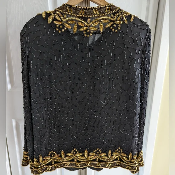 Pure silk Jacket - Picture 3 of 5